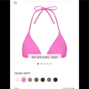 Skims Swim Triangle Top